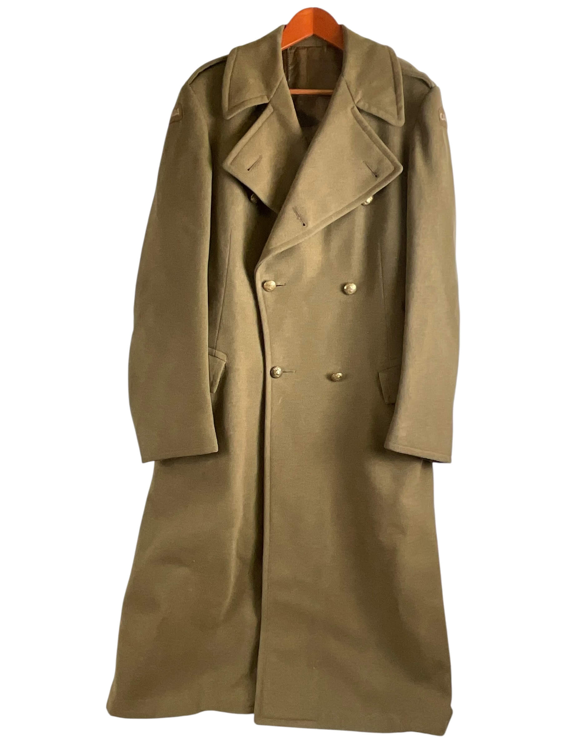 【NAISSANCE】 MOUTON COLLAR MILITARY COAT Russian Army Women Genuine Military Greatcoat Overcoat 100
