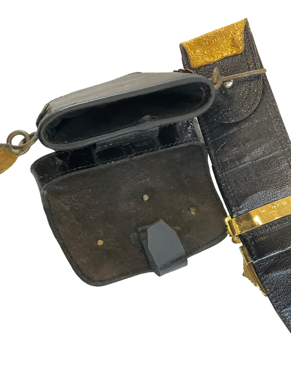 British Royal Artillery Full Dress Officers Bullion Cross Belt with Pouch British Royal Artillery Full Dress Officers Bullion Cross Belt with Pouch