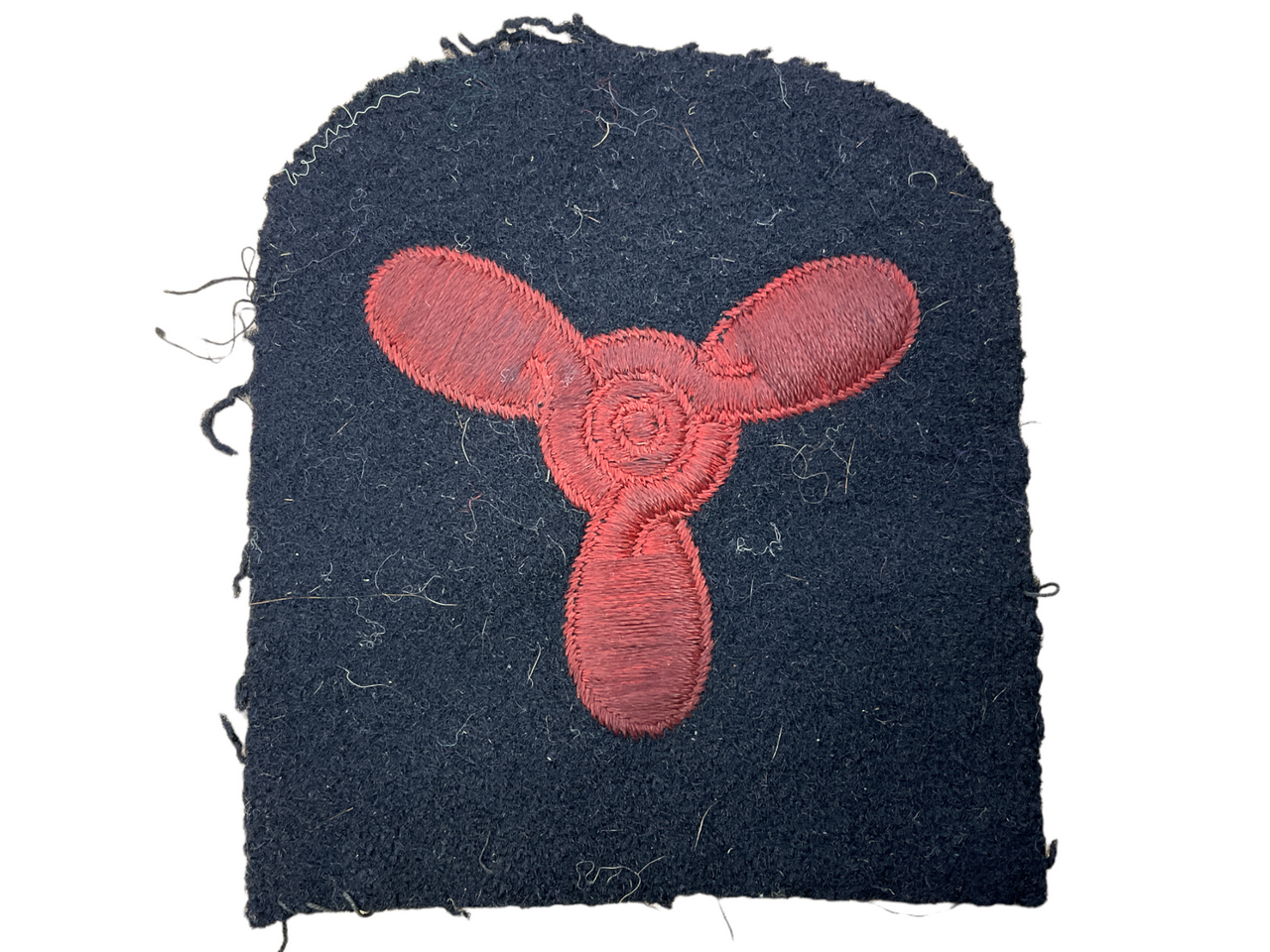 British RN Navy Engineer Mechanic Sleeve Patch Insignia British RN Navy Engineer Mechanic Sleeve Patch Insignia