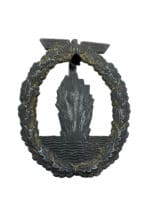 WW2 German Kriegsmarine Minesweeper Badge Unmarked 2