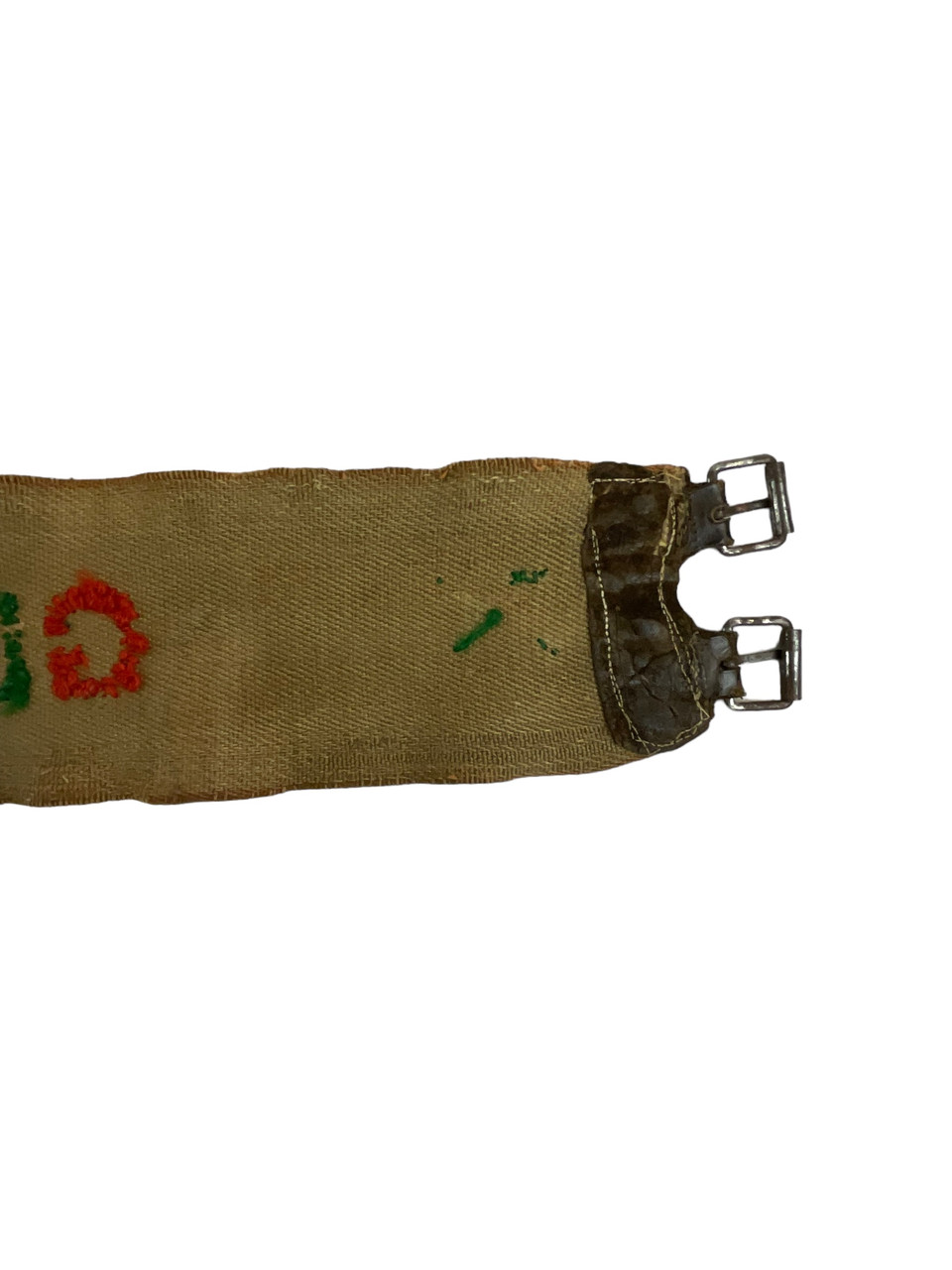 WW1 Italian Patriotic 1914 Dated Embroidered Stable Belt WW1 Italian Patriotic 1914 Dated Embroidered Stable Belt