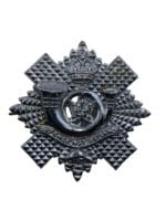 WW2 Canadian Highland Light Infantry Cap Badge Plated