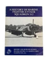WW2 US USMC A History Of Marine Fighter Attack Squadron 312 Reference Book