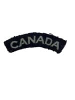 WW2 Canadian RCAF CANADA Other Ranks Nationality Titles British Made Insignia Single 1