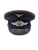 WW2 German Luftwaffe Flak Other Ranks Peak Cap Hat Named Dated 1939 Size 58 1/2