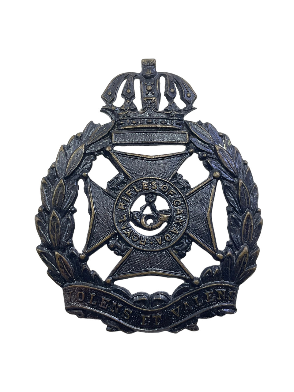WW2 Canadian Royal Rifles of Canada Cap Badge WW2 Canadian Royal Rifles of Canada Cap Badge
