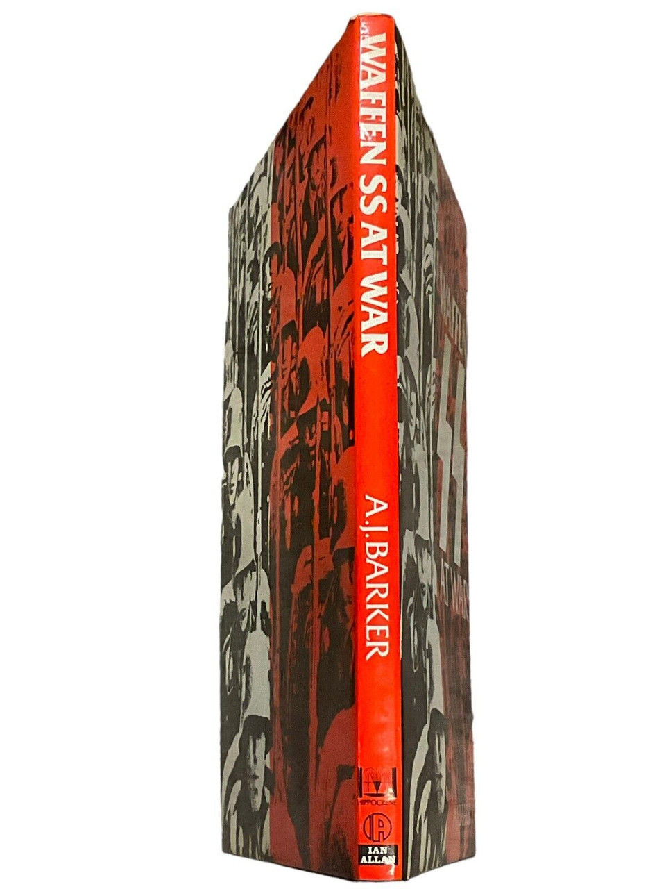 WW2 German Waffen At War AJ Barker Hardcover Reference Book WW2 German Waffen At War AJ Barker Hardcover Reference Book