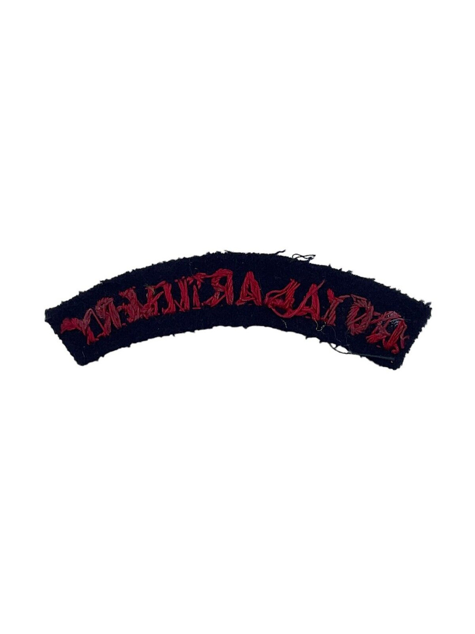 WW2 British Royal Artillery RA Shoulder Title Insignia Single WW2 British Royal Artillery RA Shoulder Title Insignia Single