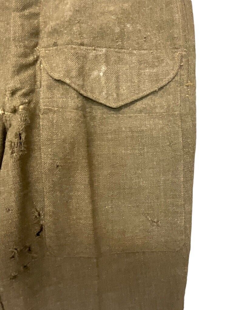 WW2 Canadian Armoured Corps Officers Battle Dress Jacket and Trousers WW2 Canadian Armoured Corps Officers Battle Dress Jacket and Trousers