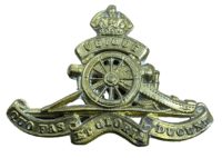 WW2 British RA Artillery Cap Badge Insignia WW2 British RA Artillery Cap Badge Insignia