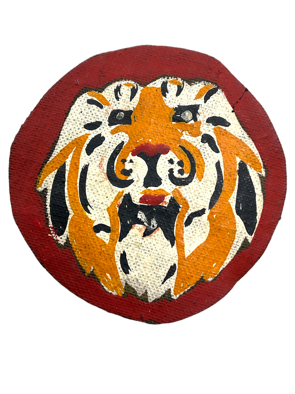 WW2 British South Eastern Command Painted Leather Sleeve Patch WW2 British South Eastern Command Painted Leather Sleeve Patch