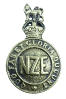 WW1 New Zealand NZEF NZE Tunneller's Collar Badge Insignia Single