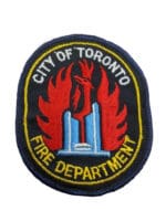 Canadian City of Toronto Ontario Fire Department Patch