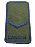 Canadian Forces RCAF Private Rank Insignia CANADA Patch Canadian Forces RCAF Private Rank Insignia CANADA Patch