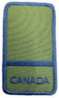 Canadian Forces RCAF Officer Cadet OD Green Rank Insignia Single