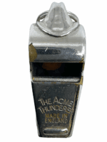Canadian British Acme Thunderer Personal Survival Signal Whistle Nickle Brass Canadian British Acme Thunderer Personal Survival Signal Whistle Nickle Brass