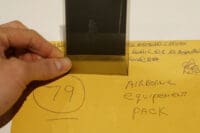 WW2 British Airborne Para Equipment Bag Original Negative #79