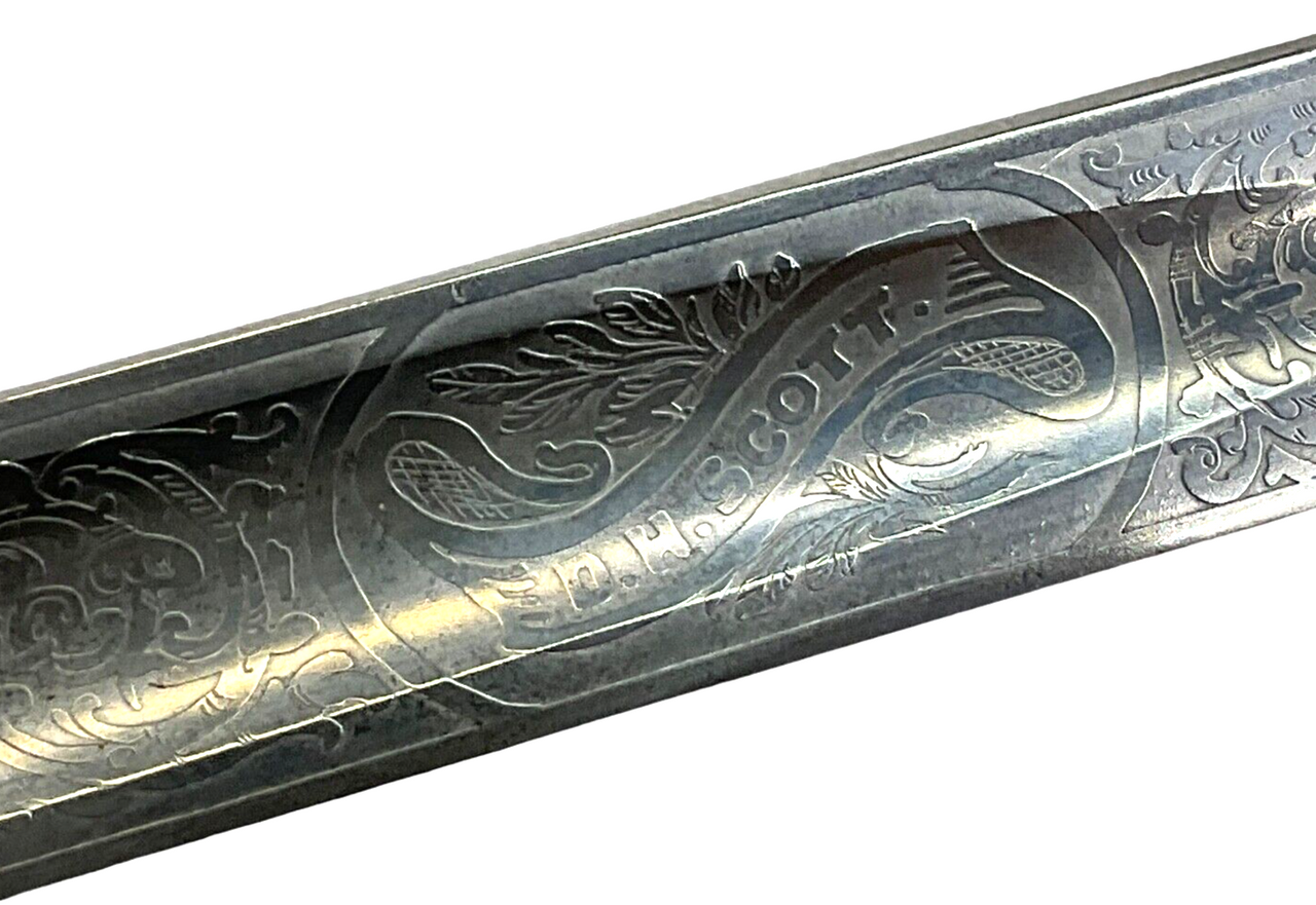 WW1 Canadian Named 62nd St John Fusiliers 1897 Pattern Sword & Scabbard WW1 Canadian Named 62nd St John Fusiliers 1897 Pattern Sword & Scabbard