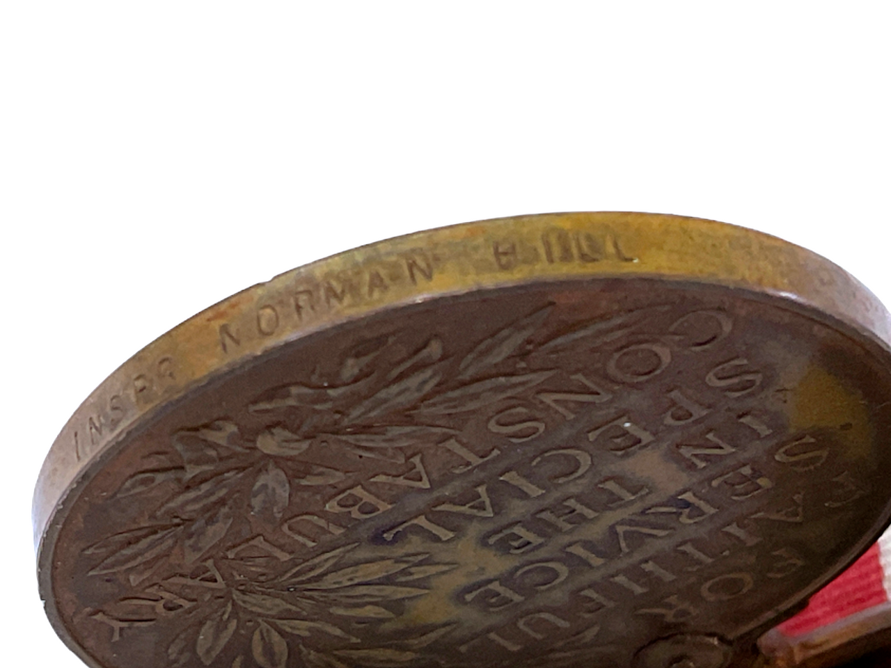 WW2 British Police Constabulary Medal Named Hill WW2 British Police Constabulary Medal Named Hill