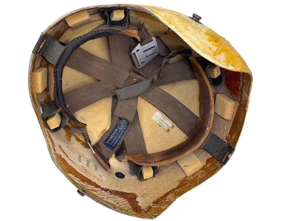 Canadian Forces RCAF H41 Medium Bone Dome Helmet Shell Canadian Forces RCAF H41 Medium Bone Dome Helmet Shell