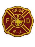 US Union New Jersey Fire Department Patch