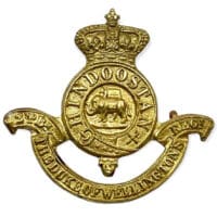 British 2nd Battalion Duke of Wellington’s Regiment Cap Badge