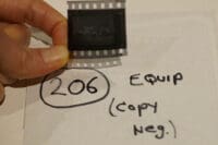 WW2 British Airborne Para Equipment Display Copy Negative #206