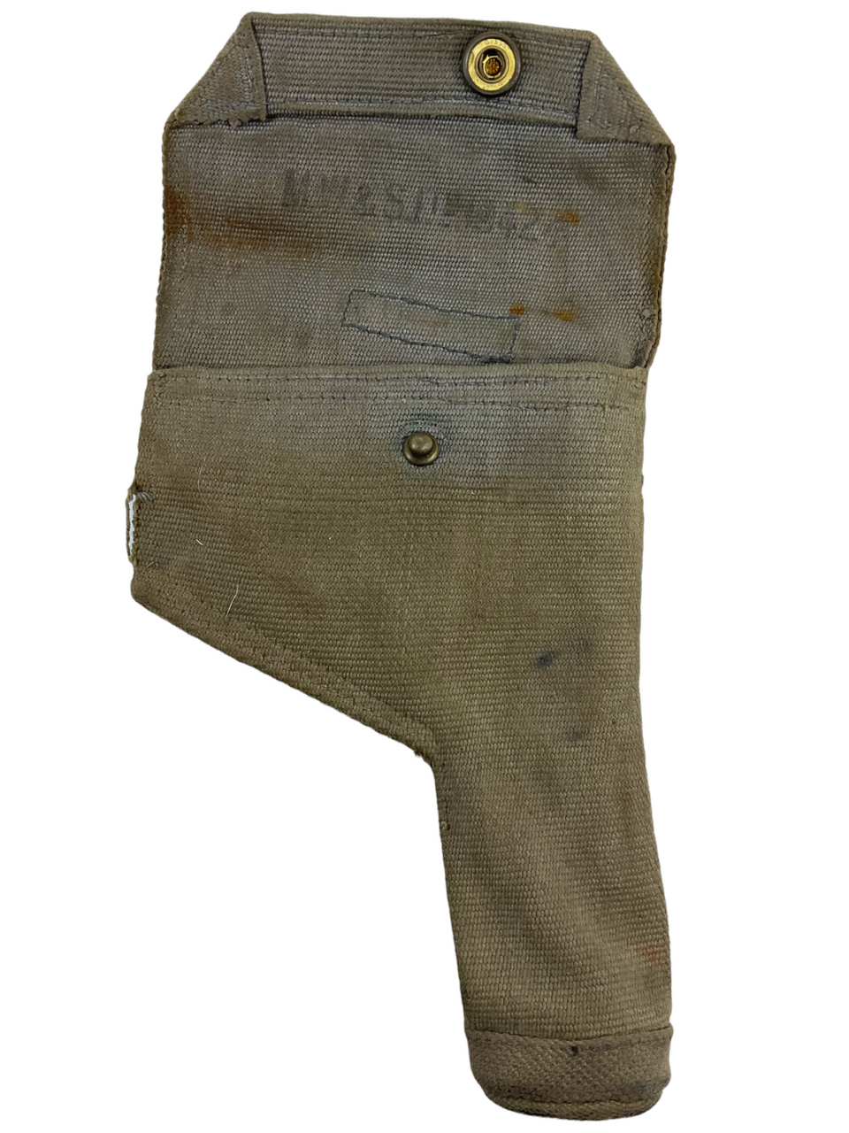 WW2 Canadian British RAF RCAF P37 Web Belt Holster Dated 1942 WW2 Canadian British RAF RCAF P37 Web Belt Holster Dated 1942