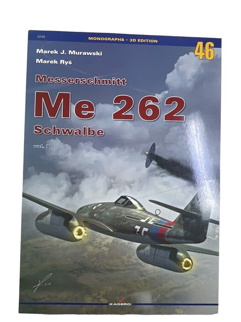 WW2 German Luftwaffe Messerschmitt Me 262 Volume 1 Soft Cover Reference Book WW2 German Luftwaffe Messerschmitt Me 262 Volume 1 Soft Cover Reference Book