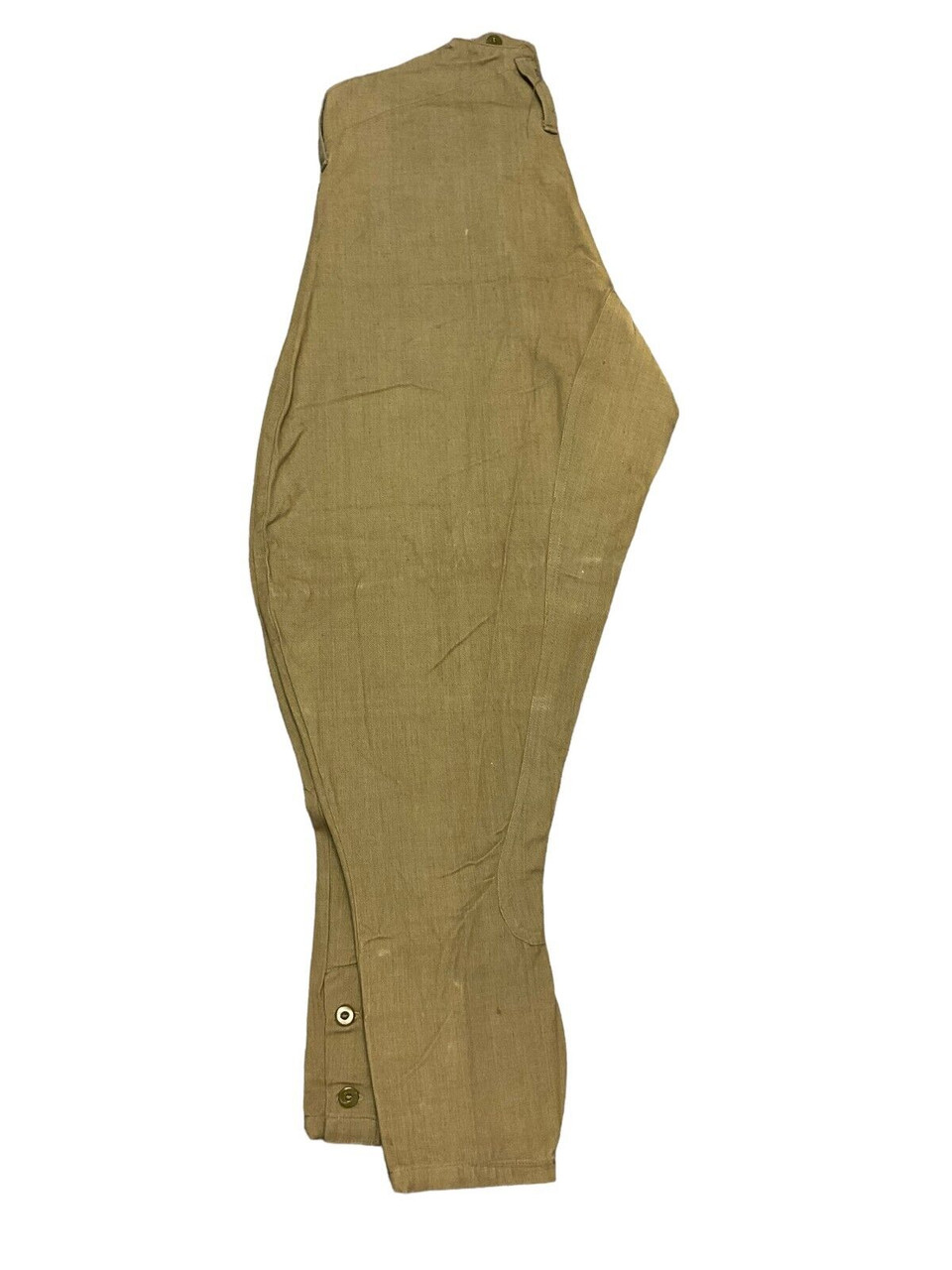 WW1 Canadian CEF Khaki Cotton Drill Riding Breeches Trousers Pants WW1 Canadian CEF Khaki Cotton Drill Riding Breeches Trousers Pants