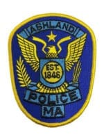 US Ashland Massachusetts Police Patch US Ashland Massachusetts Police Patch