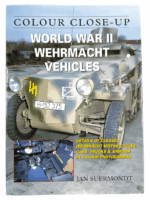 WW2 German Wehrmacht Vehicles Colour Close Up Hard Cover Reference Book