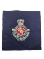 Canadian Forces GGHG Horse Guards Bullion Wire Blazer Crest Officers