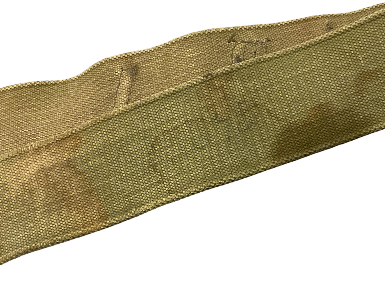 WW1 Canadian CEF COTC U Of T Marked 08 Pattern Web Belt With Modification WW1 Canadian CEF COTC U Of T Marked 08 Pattern Web Belt With Modification