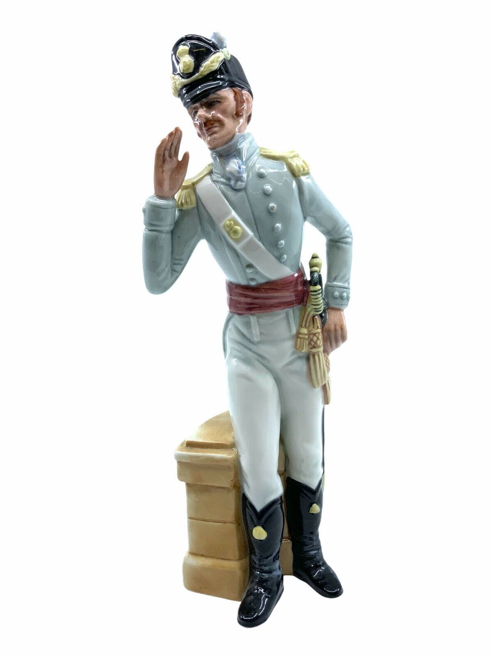British Royal Doulton Napoleonic Morning Ma'am Porcelain Figure 9 Inches British Royal Doulton Napoleonic Morning Ma'am Porcelain Figure 9 Inches