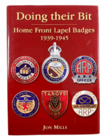 WW2 British Doing Their Bit Home Front Lapel Badges Hardcover Reference Book