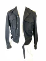 Canadian Navy RCN Korean War Era Officers Black Wool Battle Dress and Trousers Canadian Navy RCN Korean War Era Officers Black Wool Battle Dress and Trousers
