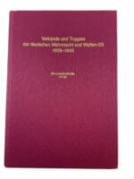 WW2 German Order Of Battle Wehrmacht Waffen 15-30 GERMAN TEXT HC Reference Book