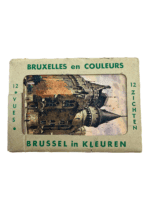 WW2 Canadian Brussels Souvenir Colour Postcard Set WW2 Canadian Brussels Souvenir Colour Postcard Set