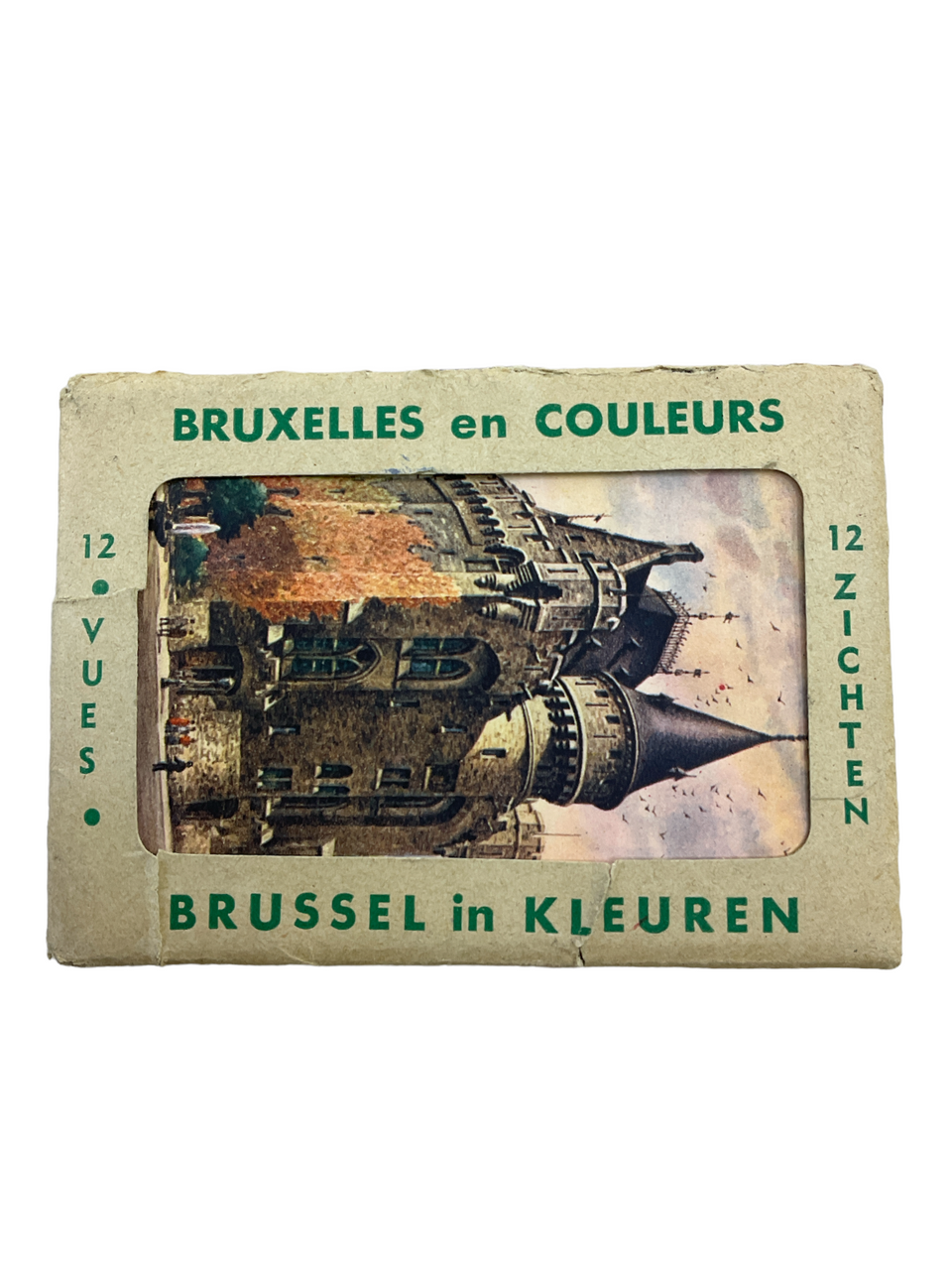 WW2 Canadian Brussels Souvenir Colour Postcard Set WW2 Canadian Brussels Souvenir Colour Postcard Set