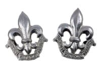 Canadian R22E Vandoos Collars Insignia Pair