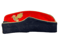 WW2 Canadian Artillery RCA Coloured Service Field Cap & Bullion Insignia Size 7