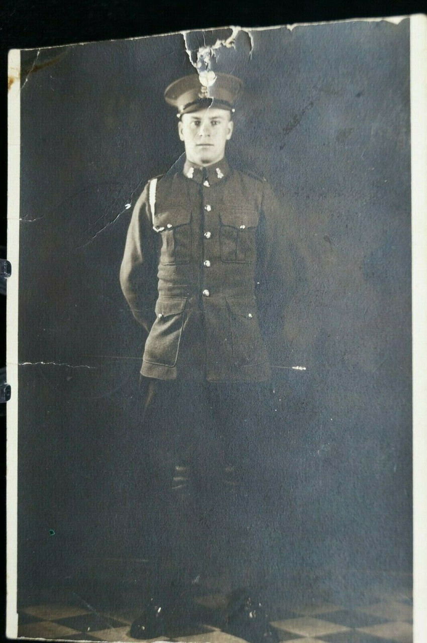 WW1 Canadian CEF Souvenir Paper Soldier Postcard WW1 Canadian CEF Souvenir Paper Soldier Postcard