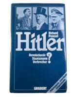 WW2 German Hitler Revolutionary Statesman Criminal GERMAN TEXT HC Reference Book