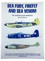 WW2 Australian RAAF Sea Fury Firefly Sea Venom Soft Cover Reference Book