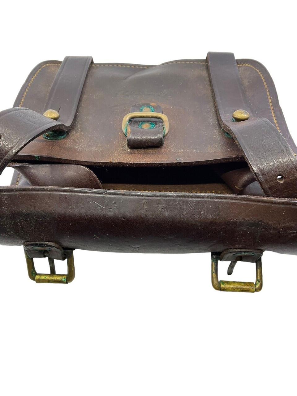 WW1 Canadian CEF 1916 Pattern Leather Belt Pouch WW1 Canadian CEF 1916 Pattern Leather Belt Pouch