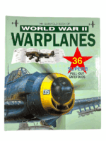 Gatefold Book Of WW2 Warplanes 36 Pullouts Hard Cover Reference Book