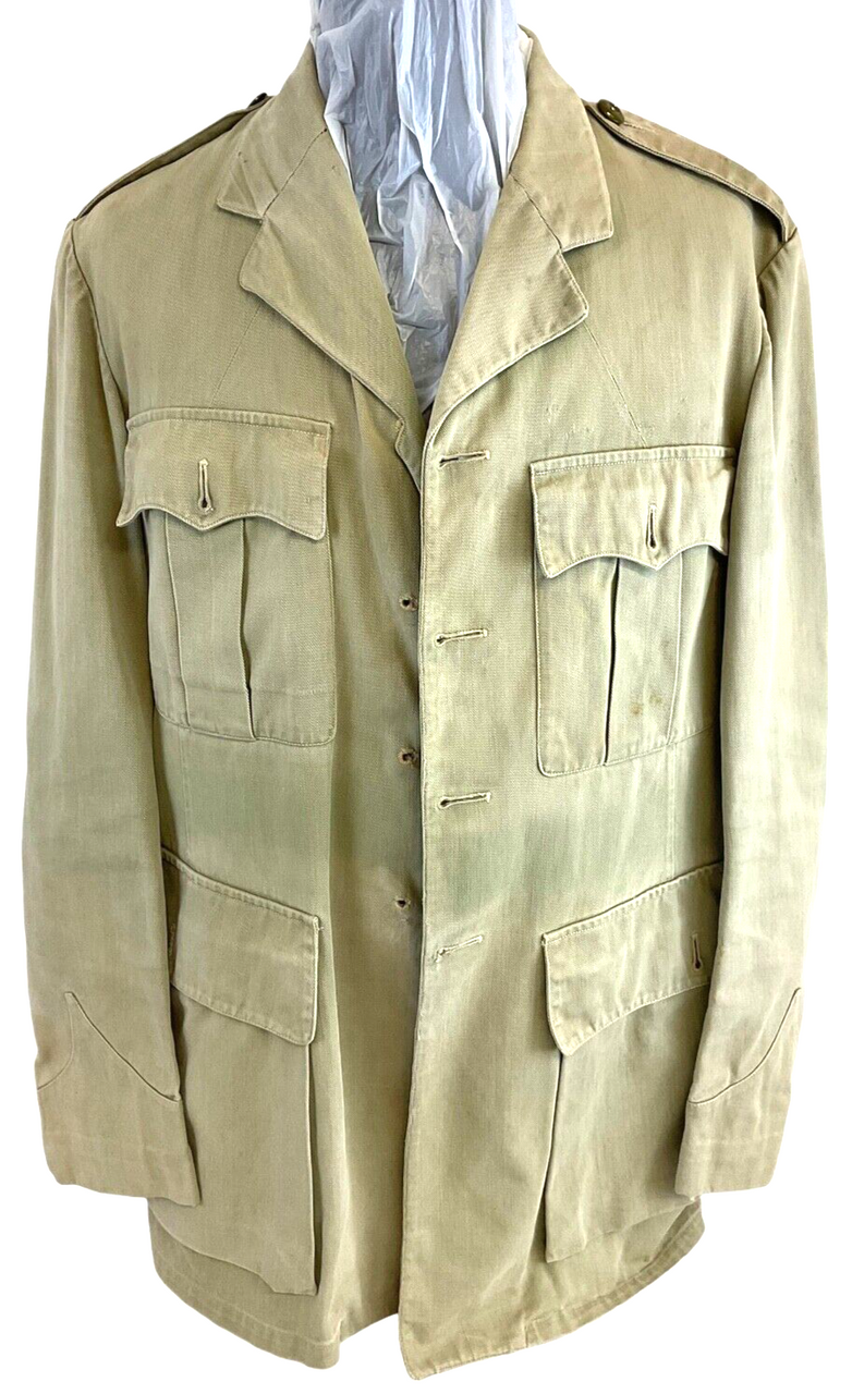 WW2 Canadian Officers Tropical Jacket Medium & 1944 Dated Shorts 31 Waist WW2 Canadian Officers Tropical Jacket Medium & 1944 Dated Shorts 31 Waist