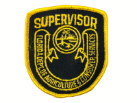 US Florida Department Of Agriculture & Consumer Service Yellow Edge Police Patch US Florida Department Of Agriculture & Consumer Service Yellow Edge Police Patch