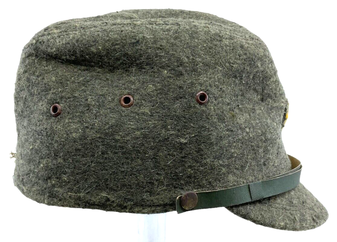 WW2 Japanese Army Dark Green Winter Wool Other Ranks Peak Cap Hat WW2 Japanese Army Dark Green Winter Wool Other Ranks Peak Cap Hat